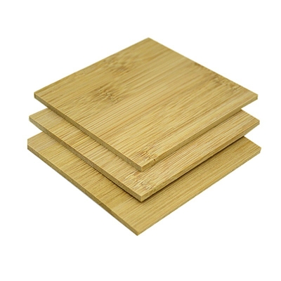 Horizontal Laminated Flat Grain Bamboo Plywood Panels Customized