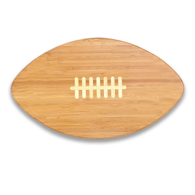Natural Bamboo Football Cheese Cutting Board for Home Kitchen Rectangle Colour