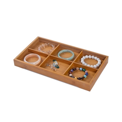 Sustainable Bamboo Storage Box Organizer For Jewllery Condiment