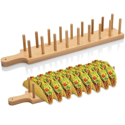 Customized Pattern Type Plateaux a tacos de forme ondulee for Mexican Restaurant