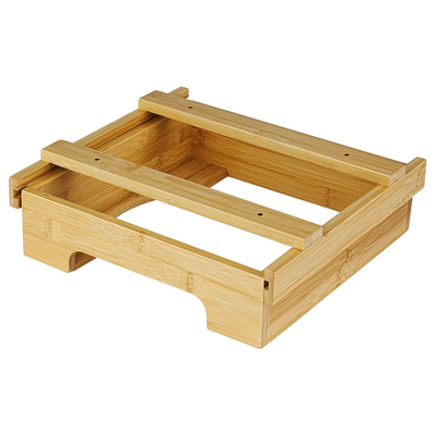 Tableware Type Dinnerware Bamboo Under Cabinet Paper Plate Dispenser for Your Kitchen