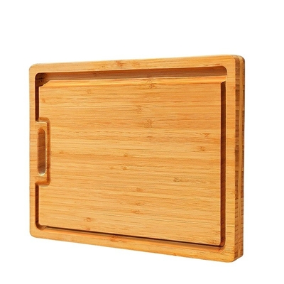 Upgrade Your Kitchen with 43.7x32x1.5cm Bamboo Cutting Board Sustainable and Heavy Duty