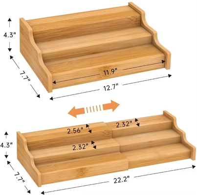 32.5x21.5x11cm Modern Kitchen Cabinets Display Storage Shelf No. of Tiers Four Layers