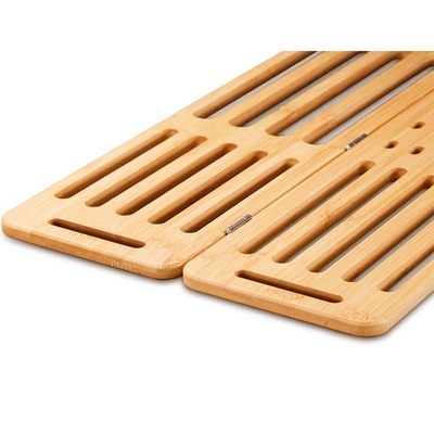 Indoor Household Kitchen Holders Dish Furniture Organizer Storage Rack Made of Bamboo