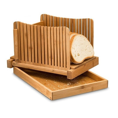 Supply Bamboo Bread Slicing Machine with Multifunctional Design 34cm x 24cm x 21cm