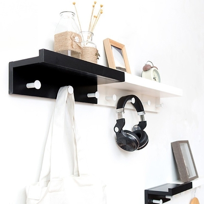 Expandable Wall Mounted Bamboo Towel Rack with Shelf The Essential Storage Solution