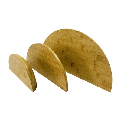 Hanging Bamboo Wall Shelves 3 Sizes of Solid Thick Design for Display and Storage