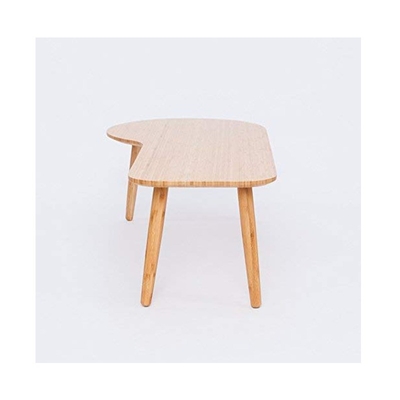 Multifunctional Portable Outdoor Bamboo Wood Coffee Table For Office