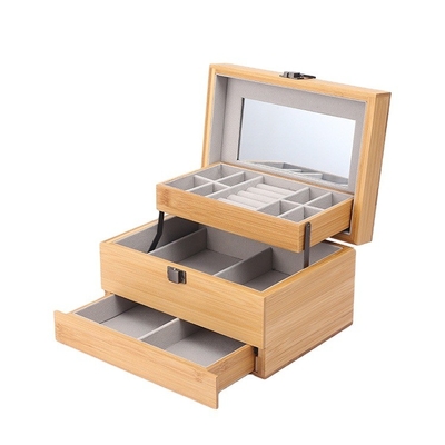 Vintage Jewelry Storage Display Box with Customizable Options and ＞10kg Load Capacity